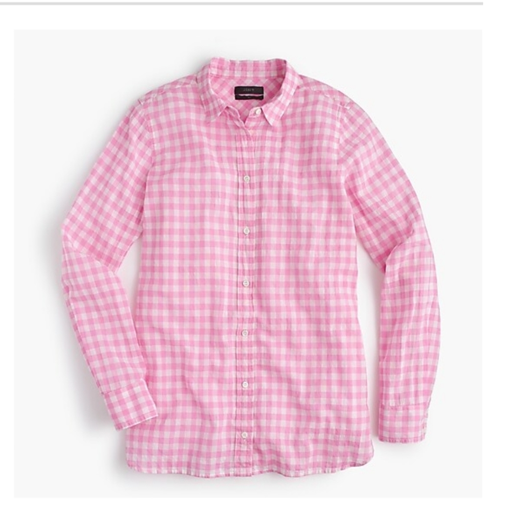 Tall Classic-fit boy shirt in crinkle gram